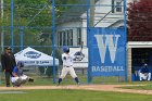 Baseball vs CGA  Wheaton College Baseball vs Coast Guard Academy during game one of the NEWMAC semi-finals playoffs. - (Photo by Keith Nordstrom) : Wheaton, baseball, NEWMAC